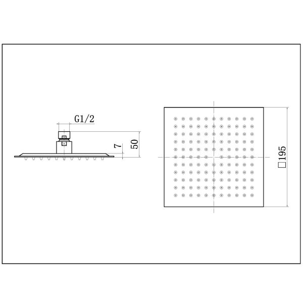 Fixed Square Head - Image 2