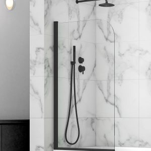 Intro Black Square Bath Screen