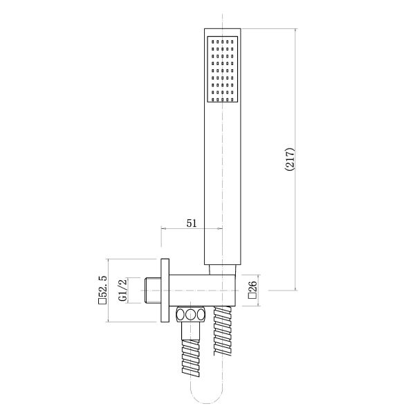 Block Wall Outlet and Holder - Image 2
