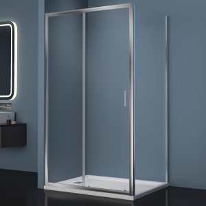 Sliding Door 6mm Shower Enclosures With Side Panel
