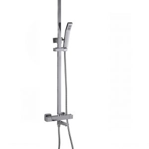 Bliss Twin Head Shower With Bath Filler