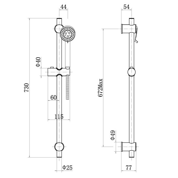 Identity Sliding Rail Kit - Image 2