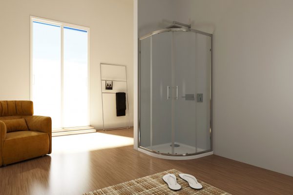 Double Door Quadrant 6mm Shower Enclosures - Image 2