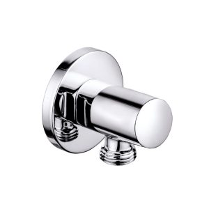 Chrome Round Elbow Outlet