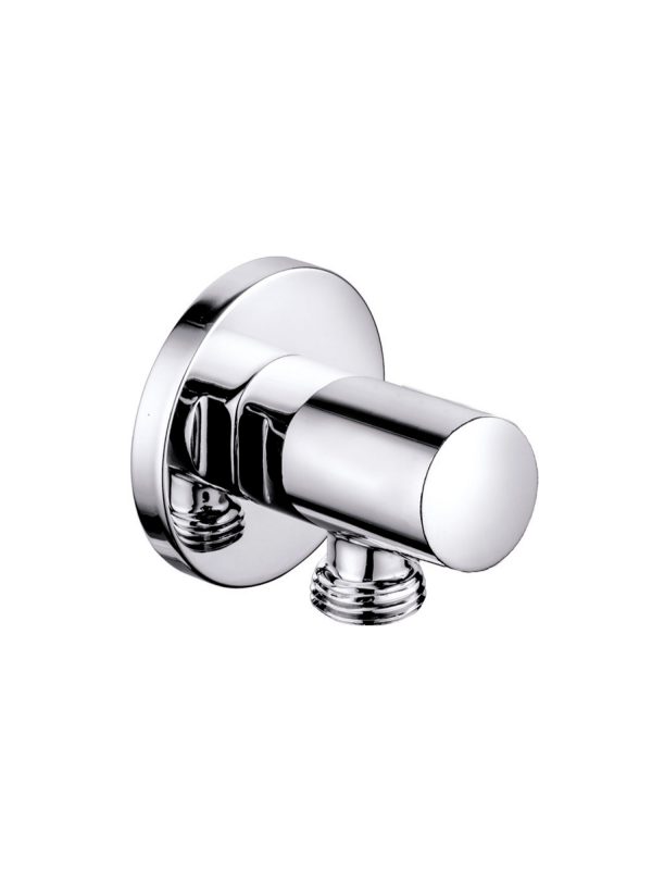 Chrome Round Elbow Outlet