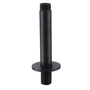 Ceiling Arm Round Black