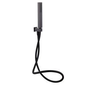Square Wall Outlet Black