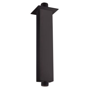 Ceiling Arm Square Black