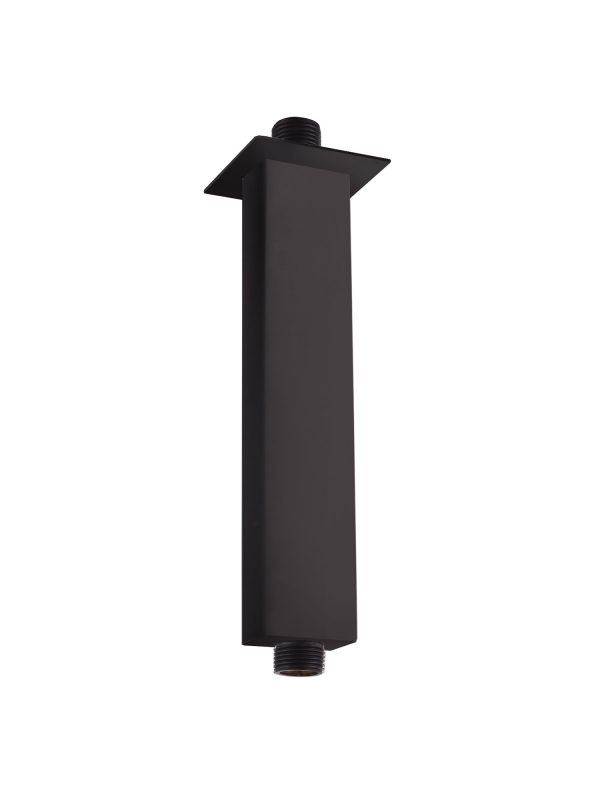 Ceiling Arm Square Black