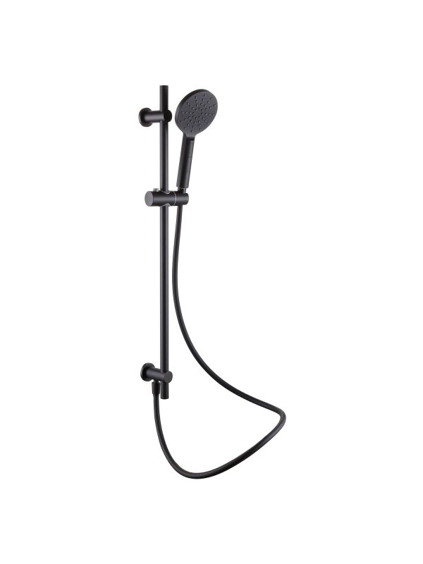 Round Sliding Rail Kit Black