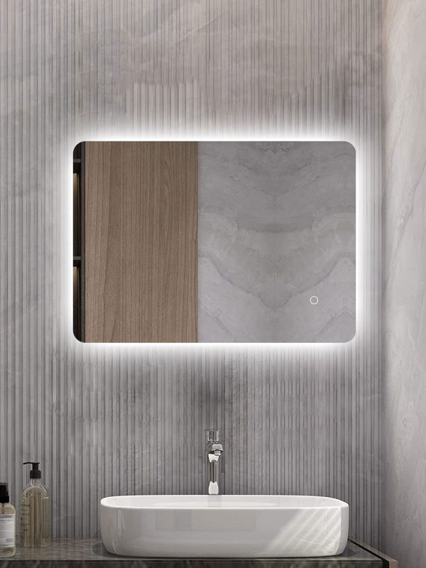 Edge Steam Free Mirror/Colour Changing
