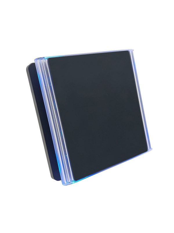Black Concealed Extractor Fan With Light