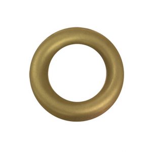 Brushed Brass Basin Overflow Cover