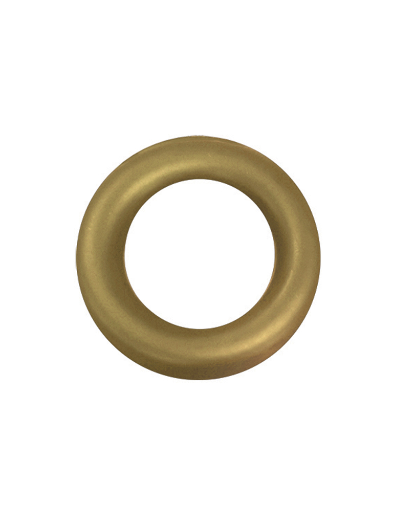 Brushed Brass Basin Overflow Cover