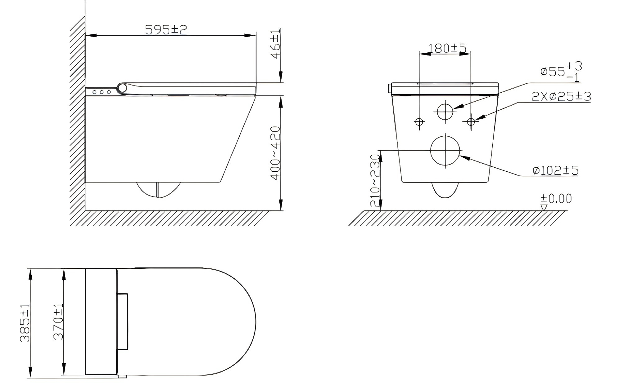 Smart WC Wall Hung - Image 2
