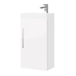 Edge 400mm Cloakroom Floorstanding Unit