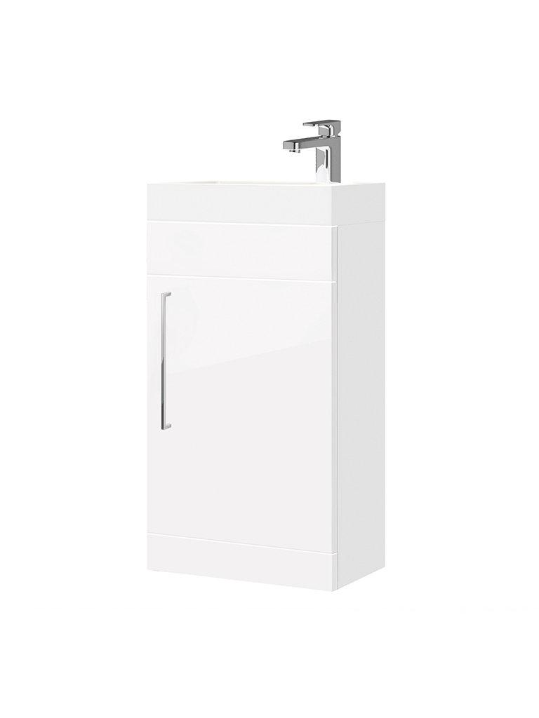 Edge 400mm Cloakroom Floorstanding Unit