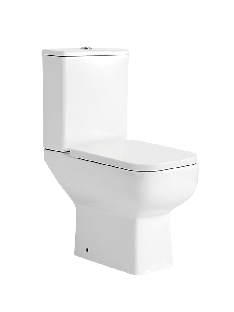 Select 550 Open Back Close Coupled WC Cistern & Seat