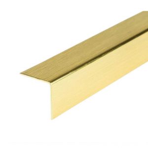 Brushed Brass L Shape Trims