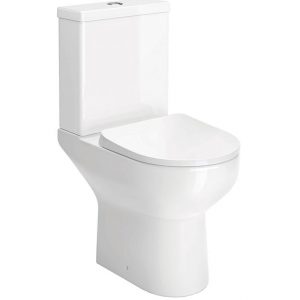Project 550 Open Back Close Coupled WC Cistern & Seat