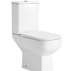 Select 600 Open Back Close Coupled WC Cistern & Seat