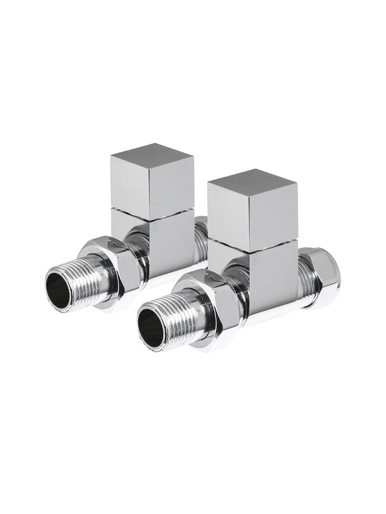 Straight Square Radiator Valves - Image 3