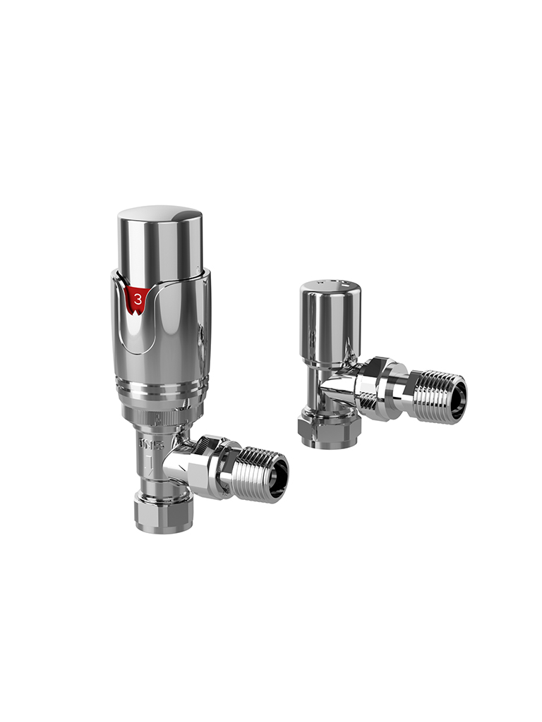 Angled Thermostatic Radiator Valves - Image 4